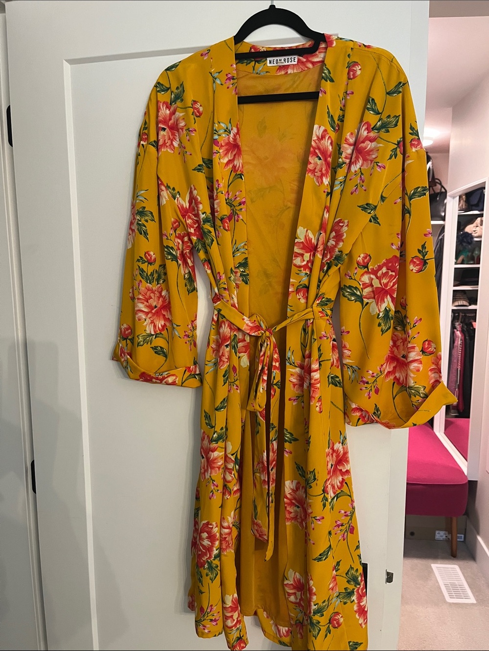 Wrap kimono cover up/dress